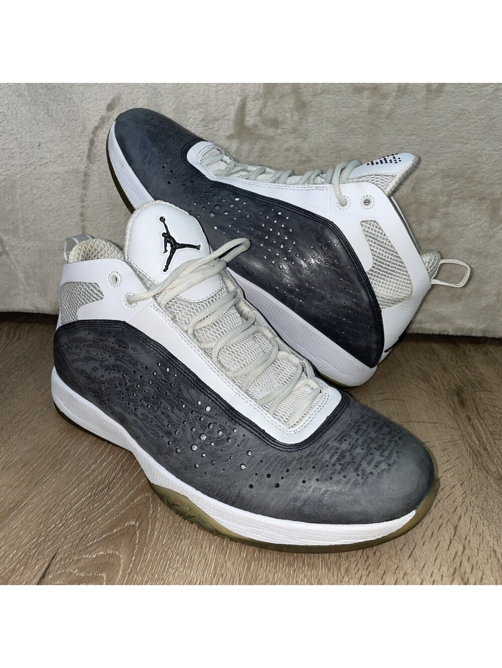 Nike Air Jordan 2011 (26) White Black Anthracite Shoes 436771-101 Men’s Size 11